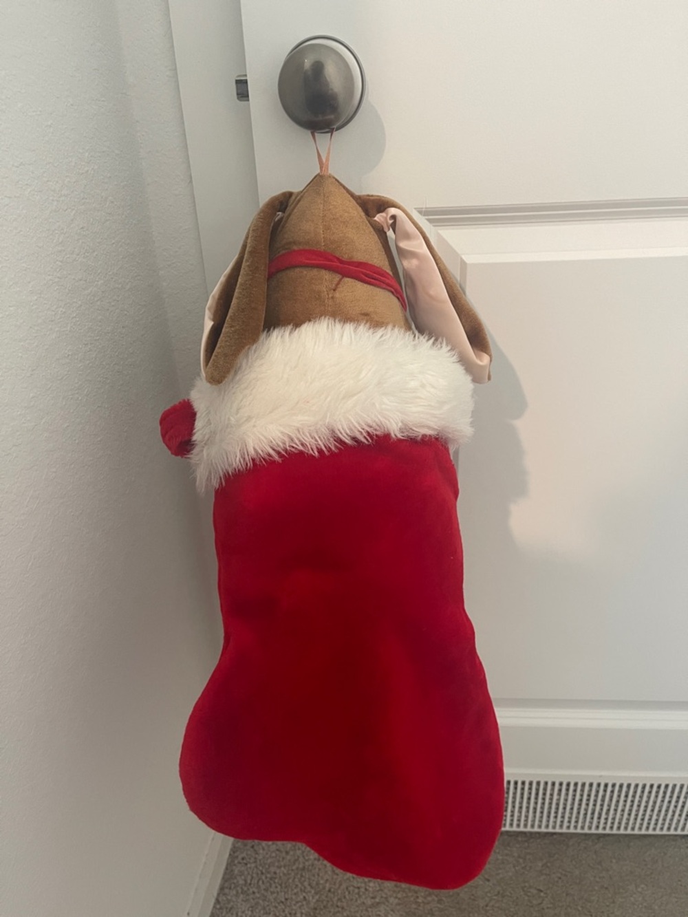 Vintage Christmas Velveteen Rabbit - Picture 5 of 17